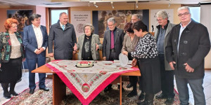 Σε εκδηλώσεις κοπής της πρωτοχρονιάτικης βασιλόπιτας Γορτυνιακών σωματείων στην Αθήνα ο Ευστάθιος Κούλης