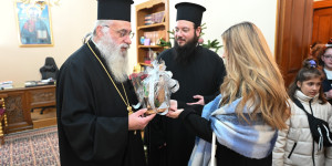 Παραμονή Χριστουγέννων στην Ιερά Μητρόπολη Μαντινείας και Κυνουρίας