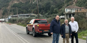 Γορτυνία: Εκτενή αυτοψία του προέδρου του ΟΑΣΠ σε πληγείσες περιοχές (pics)