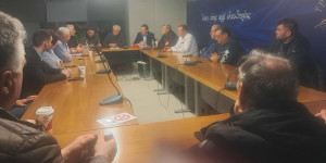 Συνάντηση της Ένωσης Προέδρων Δήμου Τρίπολης με την παράταξη του Γιάννη Σμυρνιώτη