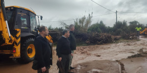 Αποκατάσταση – διευθέτηση ζημιών στην Π.Ε. Μεσσηνίας από έντονα καιρικά φαινόμενα