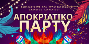 Αποκριάτικο πάρτι στο Παλλάντιο Αρκαδίας