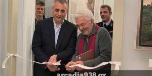 Εγκαίνια για την έκθεση του καλλιτέχνη Βασίλη Πάγκαλου στη Δημοτική Πινακοθήκη