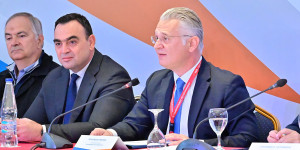 Ο Δημήτρης Πτωχός στην 107η Σύνοδο Πρυτάνεων, στον Μυστρά