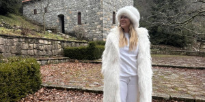 Συνεπαρμένη από την ιστορική Αρκαδία η Μελίνα Ασλανίδου