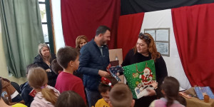 Χριστουγεννιάτικη δράση της Παγγορτυνιακής Ένωσης στα σχολεία της Γορτυνίας