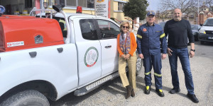 Στη Διοίκηση Πυροσβεστικών Υπηρεσιών Αρκαδίας η εθελοντική ομάδα δασοπροστασίας Ασέας