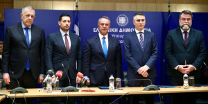 Τελετή παράδοσης - παραλαβής Υπουργείου Μεταφορών και Υποδομών