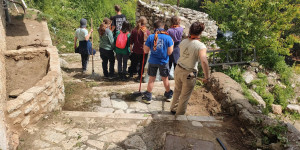 To 40ό Σύστημα Προσκόπων Λυκαβηττού καθάρισε δρομάκι στην Καρύταινα