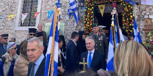 Στην Αερόπολη ο Περιφερειάρχης Δημήτρης Πτωχός - Επέτειος 17ης Μαρτίου 1821