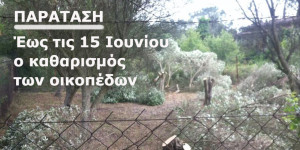 Δήμος Γορτυνίας-Καθαρισμός οικοπέδων: παράταση της προθεσμίας έως τις 15 Ιουνίου