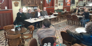 Κέντρισε το ενδιαφέρον η παρουσίαση του βιβλίου του Δημήτρη Στρατούλη στην Τρίπολη