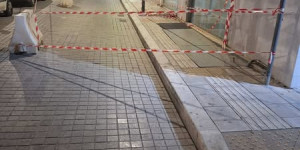 Τρίπολη: Κλειστή η οδός Εθνομαρτύρων λόγω πτώσης σοβάδων