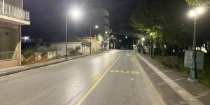 Τρίπολη: τοποθετήθηκε νέος σύγχρονος οδοφωτισμός στην Παπαρρηγοπούλου