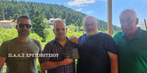 Ο Π.Α.Λ.Σ. Χρυσοβιτσίου τίμησε τον Γιώργο Μουκίδη για την προσφορά του στην ελληνική μουσική