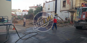 "Τίτλοι τέλους" για ετοιμόρροπο ακίνητο στην Καλαμών