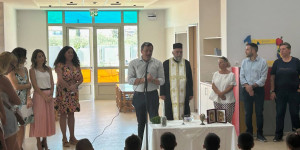 Πρώτος αγιασμός στο νέο κτήριο του Νηπιαγωγείου Παραλίου Άστρους