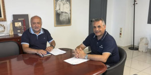 Συνάντηση του Κώστα Τζιούμη με τον Αρκά Ευρωβουλευτή, Δημήτρη Τσιόδρα