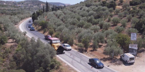 Εργασίες αποκατάστασης στον δρόμο Ναύπλιο – Λυγουριό