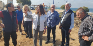 Αυτοψία του Πέτρου Τατούλη σε περιοχές του δήμου Τριφυλίας (pics)