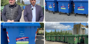 250 νέοι κάδοι στην Τρίπολη και τα χωριά του Δήμου