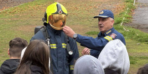 Μαθήματα πυροπροστασίας και πολιτικής προστασίας στο Γυμνάσιο Τεγέας