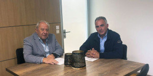 Συνάντηση εργασίας του Διοικητή της Ειδικής Υπηρεσίας ΔΑΜ με τον Πρόεδρο του Επιμελητηρίου Αρκαδίας