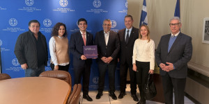 Κώστας Τζιούμης: «Ενισχύουμε τη συνεργασία και την επικοινωνία μας με τους ομογενείς της Αμερικής»